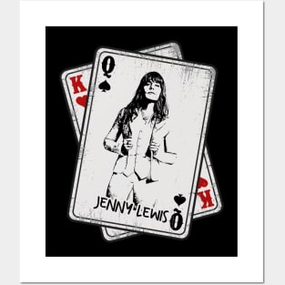 Retro Jenny Lewis Card Style Posters and Art